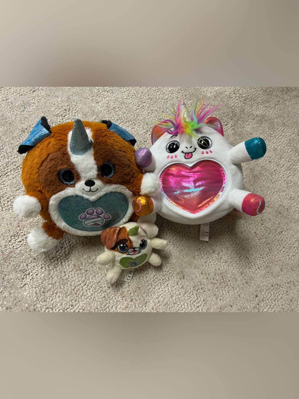 Rainbocorns stuffy Bundle (3)